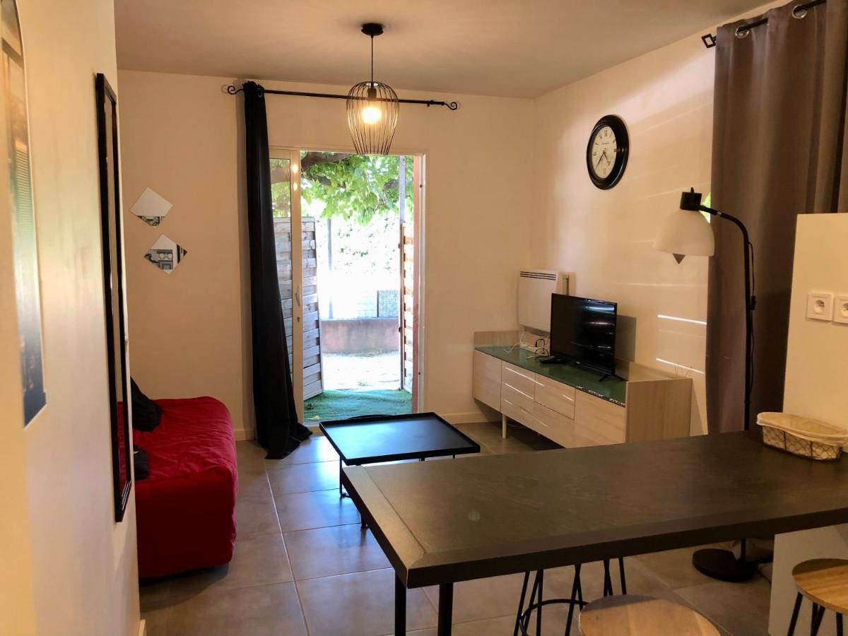 Studio Avec Exterieur Ombrage Saint-Marcel-Les-Valence Εξωτερικό φωτογραφία